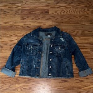Maurices Dark Blue Jean Jacket